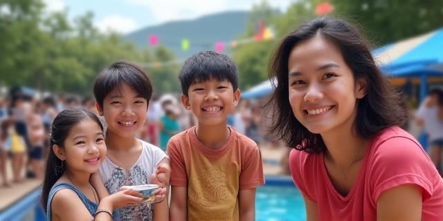 Family festival outdoor Singapore